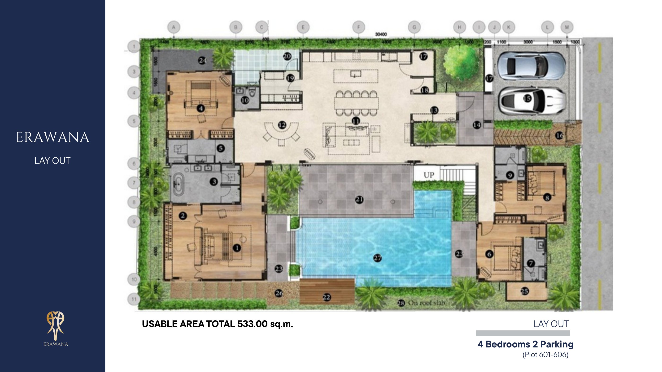 Layout A — 533 sq.m.
